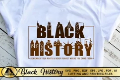 Black History SVG Black Woman SVG Black Lives Matter SVG Product Image 3