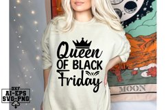 Queen Of Black Friday Svg Cut Files Creative Art Product Image 1