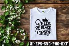 Queen Of Black Friday Svg Cut Files Creative Art Product Image 3