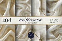 Linen Textures Digital Paper | Linen Fabric pattern Product Image 1