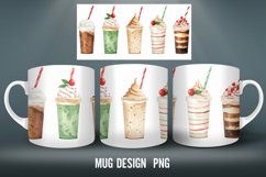 Sweet Drink Coffee Mug Wrap Sublimation Designs | Coffee Mug Product Image 3
