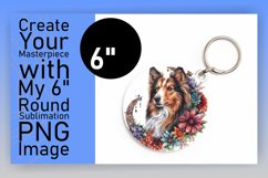 Modern Dog Image Sublimation Car Coaster Product Image 1