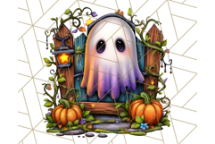 Enchanted Graveyard Halloween PNG Clipart Product Image 3