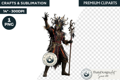 Harvest of Haunt Halloween Gothic Character RPG PNG Clipart Product Image 1