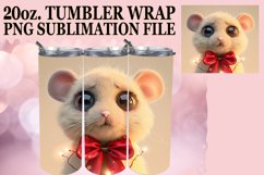 3D Christmas Tumbler Wrap for Holiday Sublimation Product Image 1