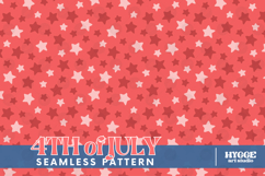 American 4th of July Patriotic Stars Seamless Pattern Bundle Product Image 12