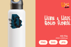Herb &amp; Haze Boho Floral Monogram Product Image 1
