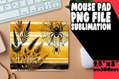 Unique Mouse Mat Sublimation Style, Halloween Product Image 1