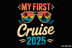My first Cruise 2025 SVG Design | Summer | SVG Cut files Product Image 1