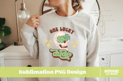 Happy St Patrick's Day PNG DTF Irish Lucky Leprechaun Beer Product Image 2