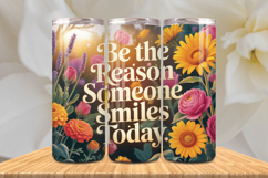Positive Affirmations 20oz Tumbler wrap Inspirational Quotes Product Image 1