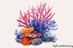 Underwater Animals Clipart PNG Product Image 1