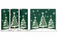 Christmas Tree Tumbler Sublimation. Christmas Tumbler Design Product Image 2