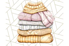 Cozy Laundry Day Clipart PNG Pastel Home Decor, Home Png Product Image 3