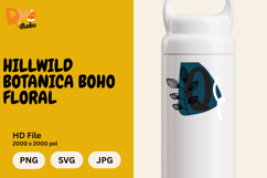 Hillwild Botanica Boho Floral Monogram Product Image 1