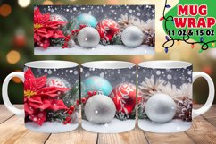 Enchanting Winter Moments: Sublimation Mug Wrap Product Image 1