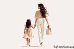 Mother Daughter Sublimation PNG Product Image 1