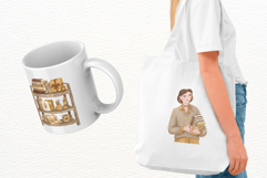 Autumn Bookstore Clipart Product Image 3