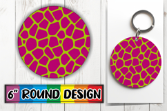 Whimsical Circle Ornaments Design, Funky Pattern Product Image 1