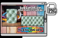 Classy Elegant 3D Quilted Pattern Mug Design Product Image 1