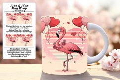 Trendy 11oz Mug Wrap Png Template , Valentines Product Image 1