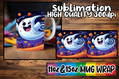 Radiant mornings 11oz 15oz sublimation wrap, Ghost Product Image 1