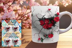 Springtime Splendor: Sublimation Heart Mug Assortment Product Image 1