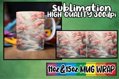 Spring Scene 3D Mug Design - 15oz 11oz Product Image 1