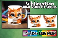 Delightful Animal 11oz Mug Sublimation, Spring Product Image 1