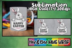 Cozy evenings 11oz 15oz sublimation wrap, Easter Animals Product Image 1