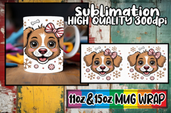 Playful afternoons 11oz 15oz sublimation wrap, Cute Christma Product Image 1