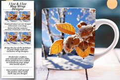 3D Xmas Panorama Mug: 11oz/15oz Product Image 1