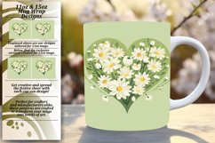 Sublimation Mastery: Heart-themed Mugs Product Image 1