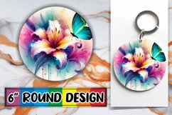 Sweet Coaster Designs for Cars, Butterfly Product Image 1