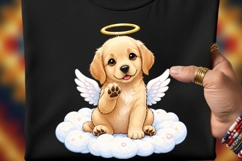 Angel Dog Memorial Clipart | 17 PNG Rainbow Bridge Dog Angel Product Image 2