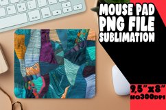 Radiant Embroidered Floral Mouse Pad Product Image 1