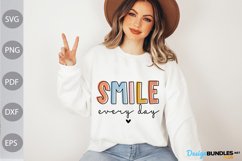 Smile Every Day SVG Design Product Image 1