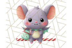 Kawaii Halloween Clipart Cute Kids and Candy Elements Png Product Image 3