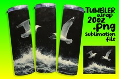 Elegant Bird Pattern Tumbler Product Image 1