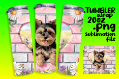 Sublimation Ready 20oz Design Files , Cute Dog Product Image 1