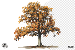 Autumn Trees Clipart Product Image 1