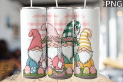 Easter Gnome Tumbler Wrap - High Quality 300 Dpi Product Image 1