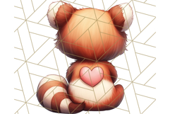 Cute Back View Sitting Animal Clipart PNG From Behind Product Image 3