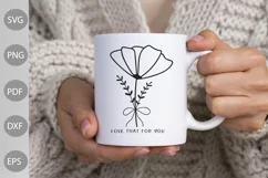 Love That For You SVG Design / Love Quote SVG Cut Files Product Image 2