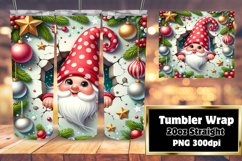 3D Tumbler Wrap Wall Hole Comical Impact Product Image 1