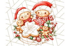Christmas Baking Critters PNG Clipart, Cute Animals Holiday Product Image 3