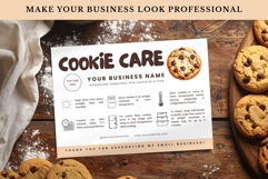 Cute Cookie Care Form Canva Template Product Image 7