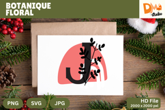 Botanique Floral Monogram Product Image 1