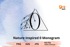 The Nature Inspired Monogram Product Image 1