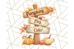Woodland Autumn Animals PNG Clipart for Fall &amp; Harvest Product Image 3